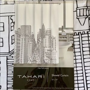 TAHARI Home NY Ave Shower Curtain 72x72